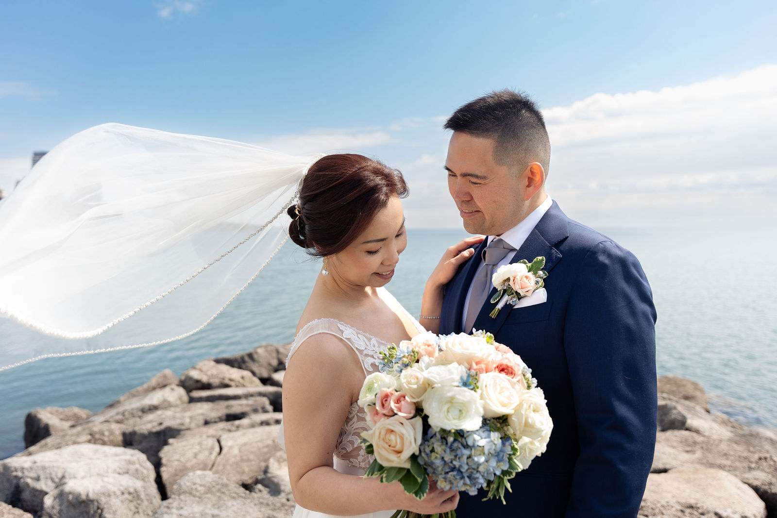 Jimmy & Winnie — waterfront wedding — Toronto, Ontario