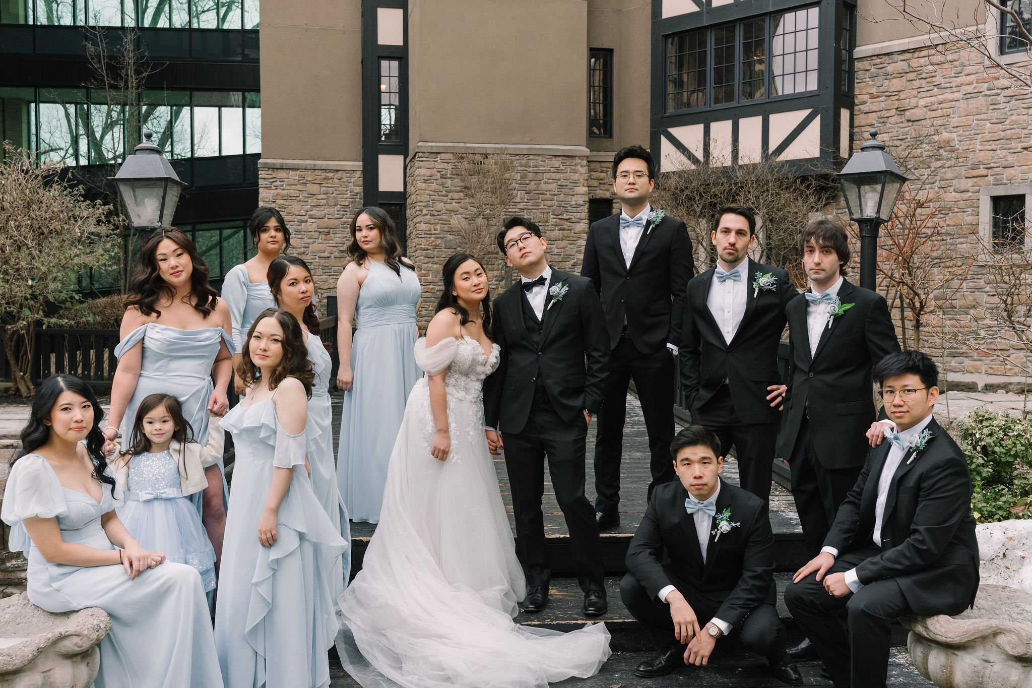 Full wedding party