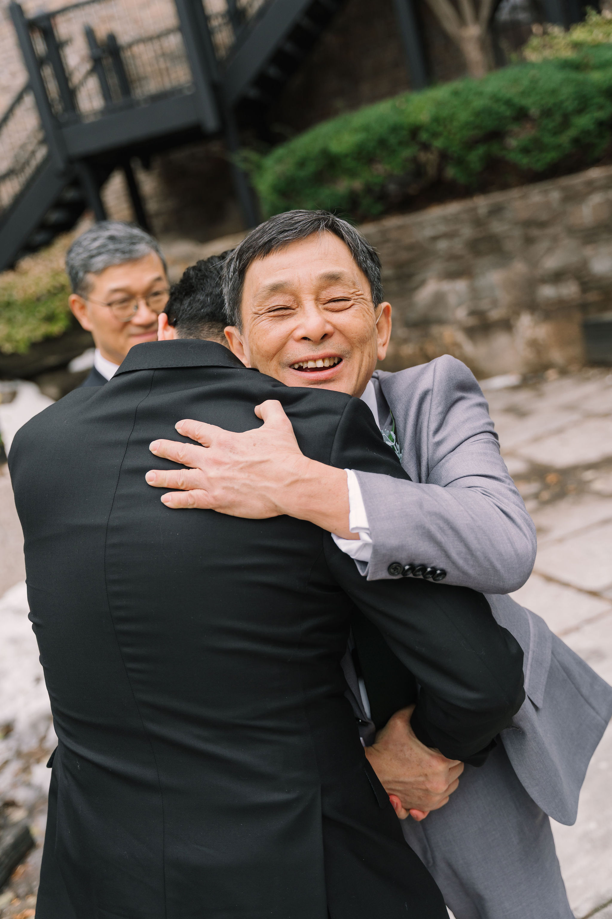 Family hug