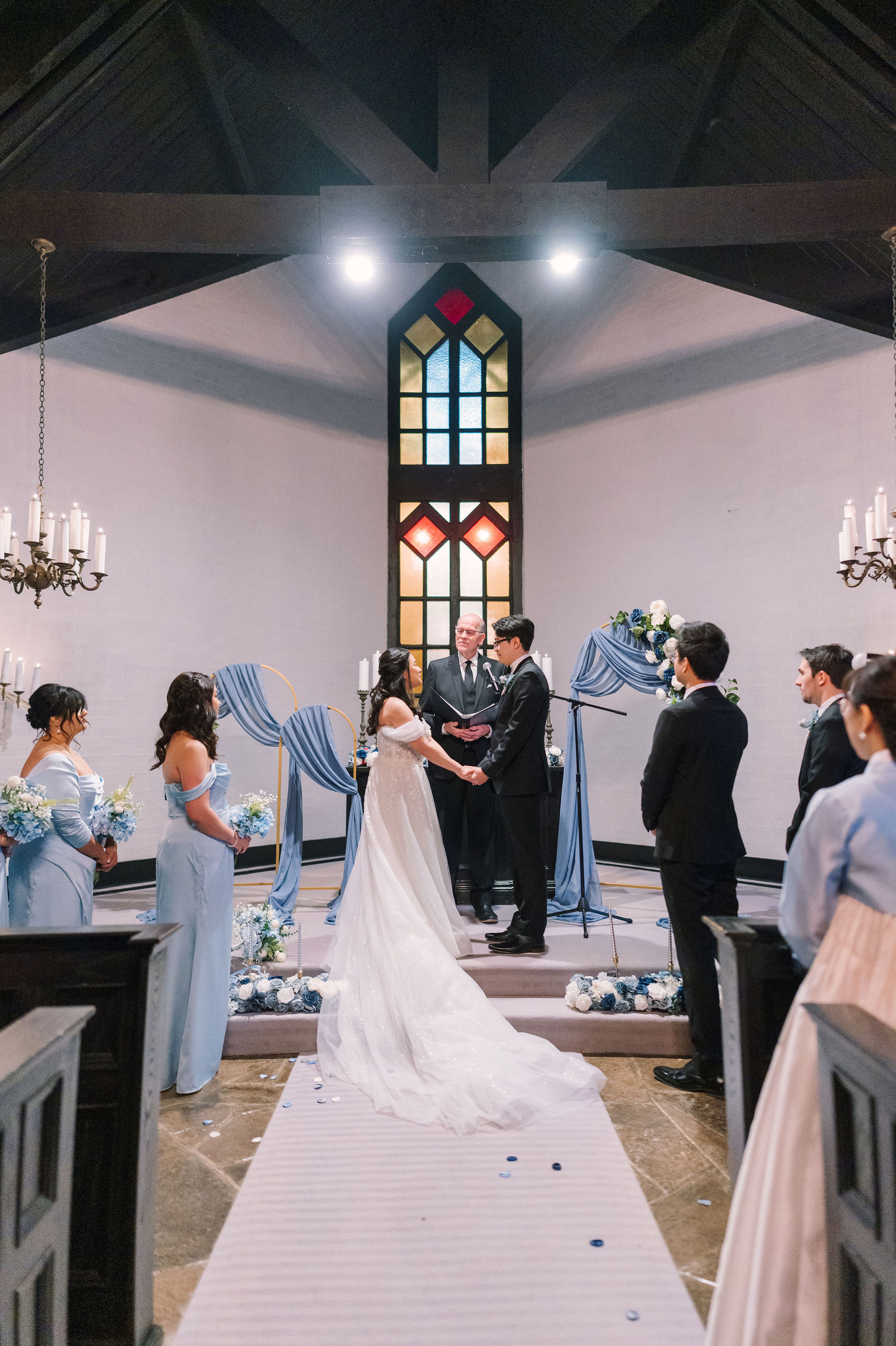 Vows at the altar
