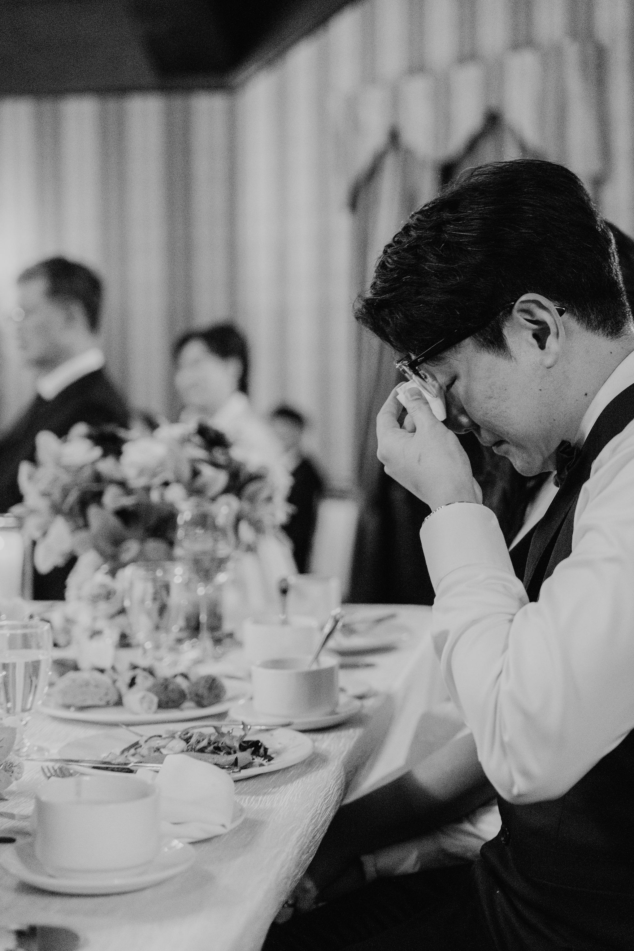 Speeches and quiet tears