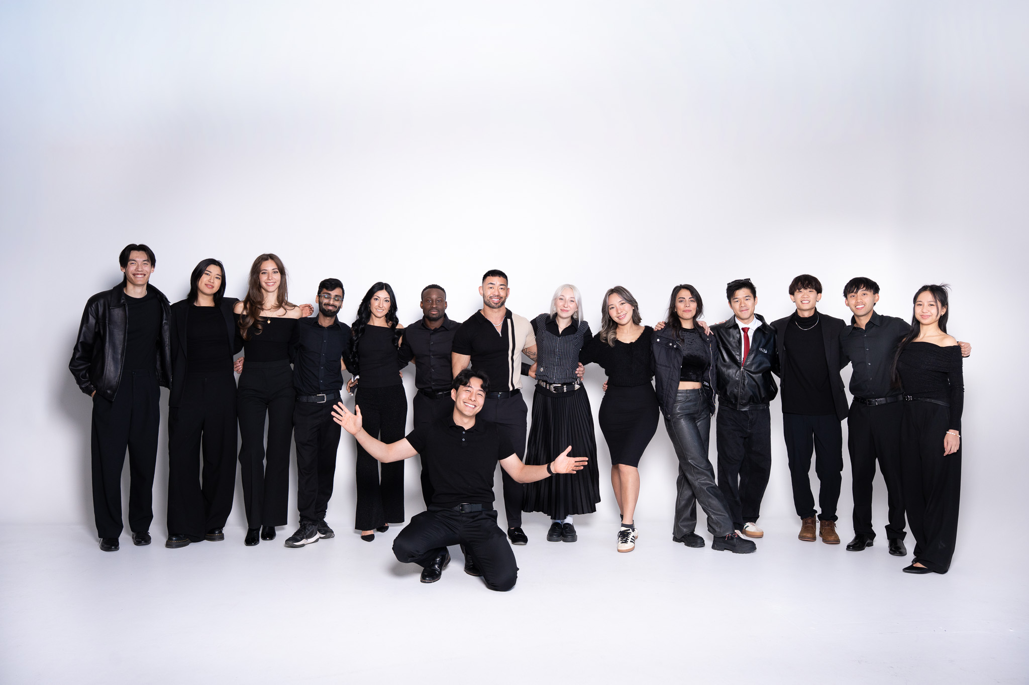 The RAYIS Weddings team — photographers and videographers together in studio