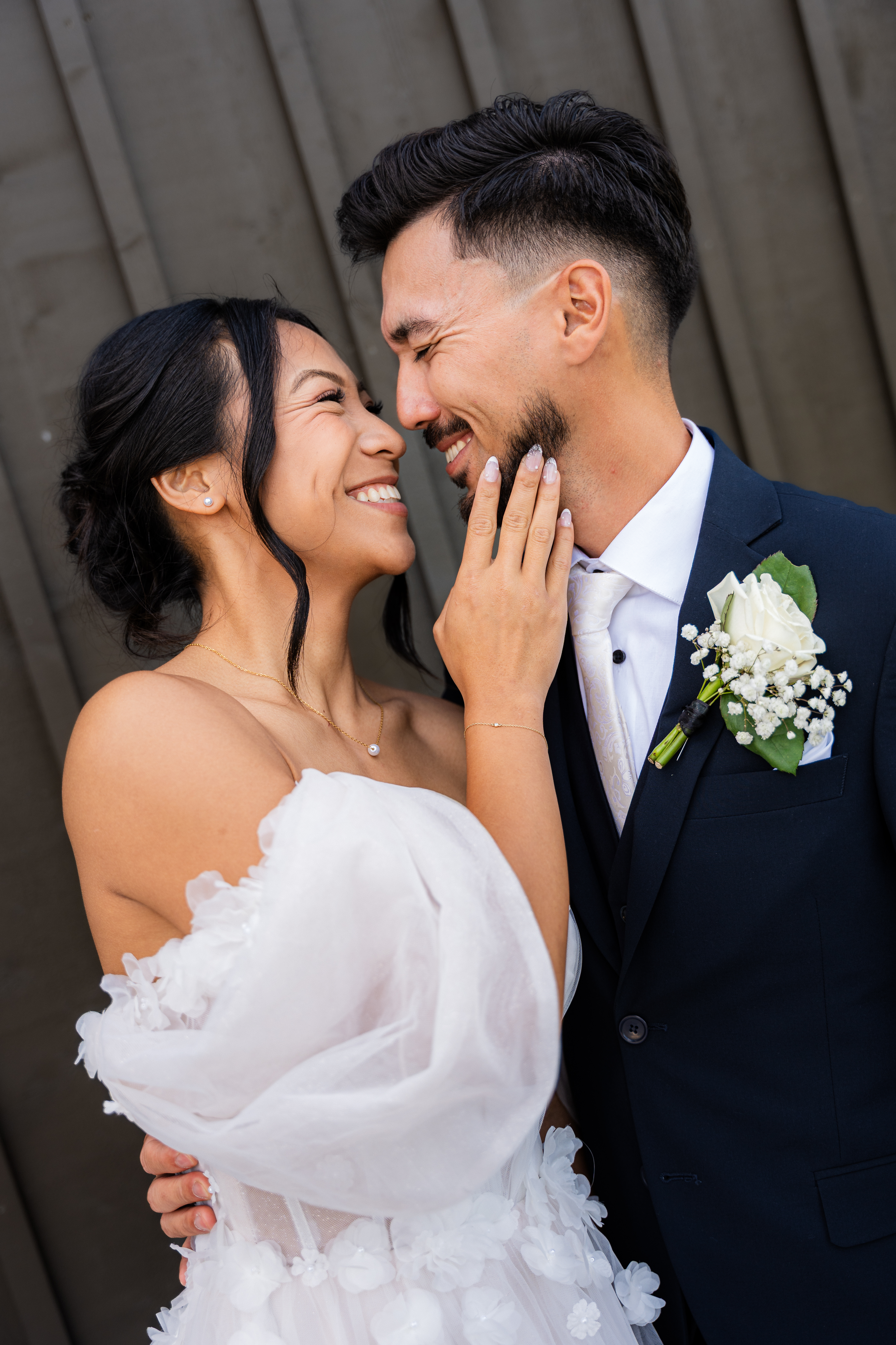 Intimate couple portrait