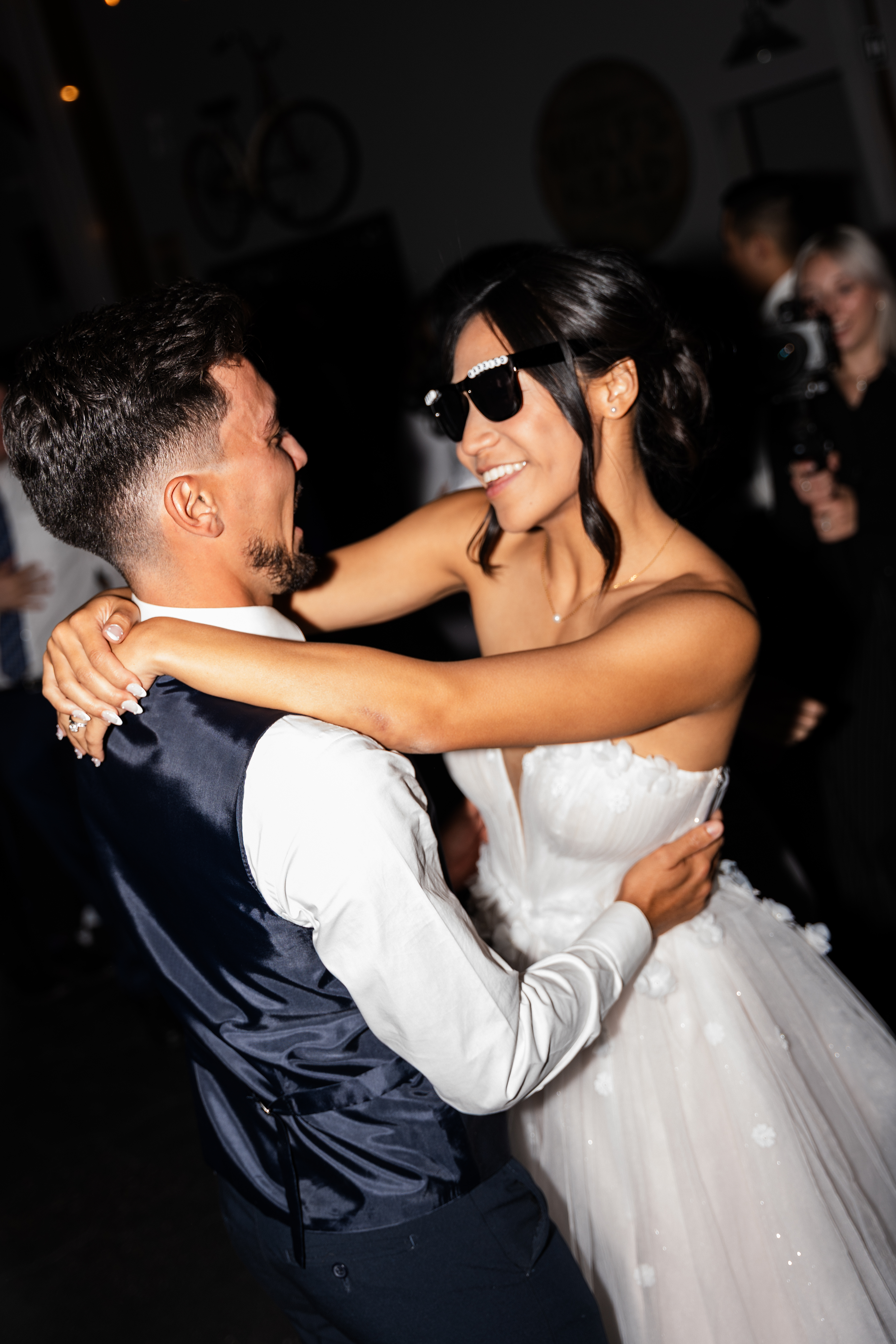 Late night dancing